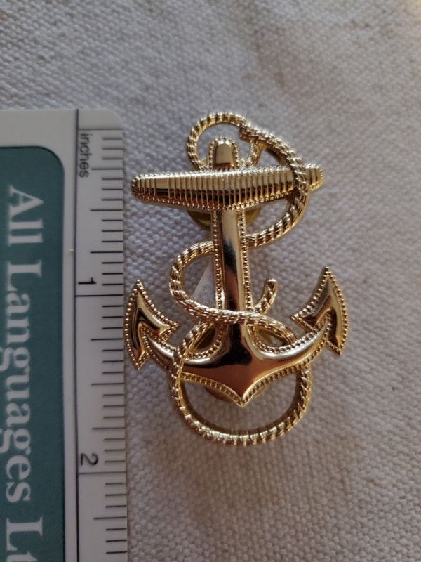 Anchor Pin/Brooch - photo 2