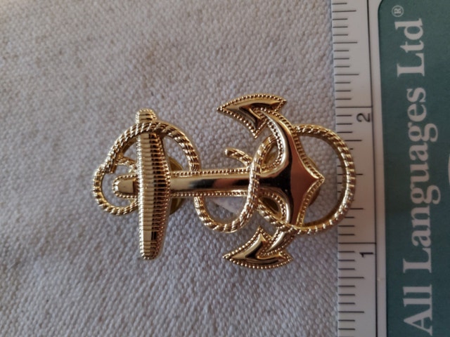 Anchor Pin/Brooch - photo 4