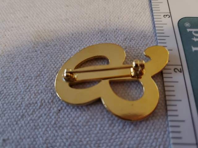 Letter "B" pin/brooch - photo 2