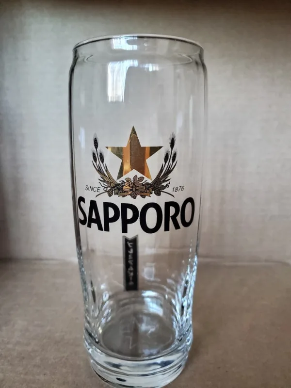 Sapporo Beer Glass