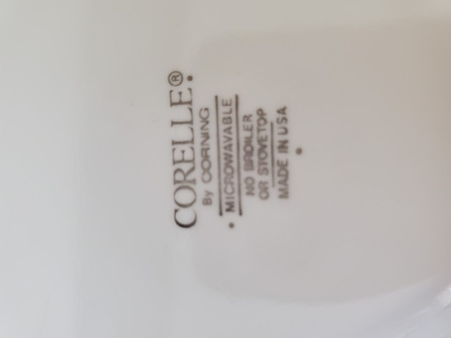 1 Corelle White Divided Dinner Plate - photo 4