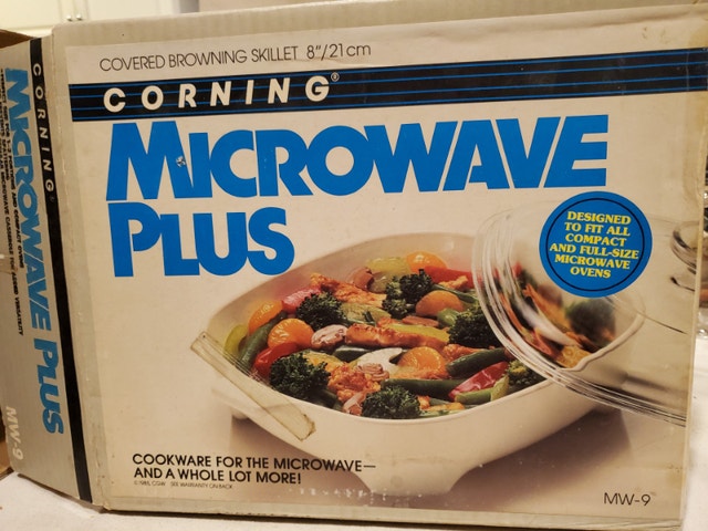 Corning Microwave Plus Browning Skillet