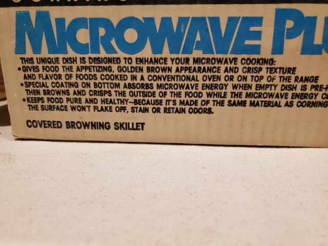 Corning Microwave Plus Browning Skillet - photo 3