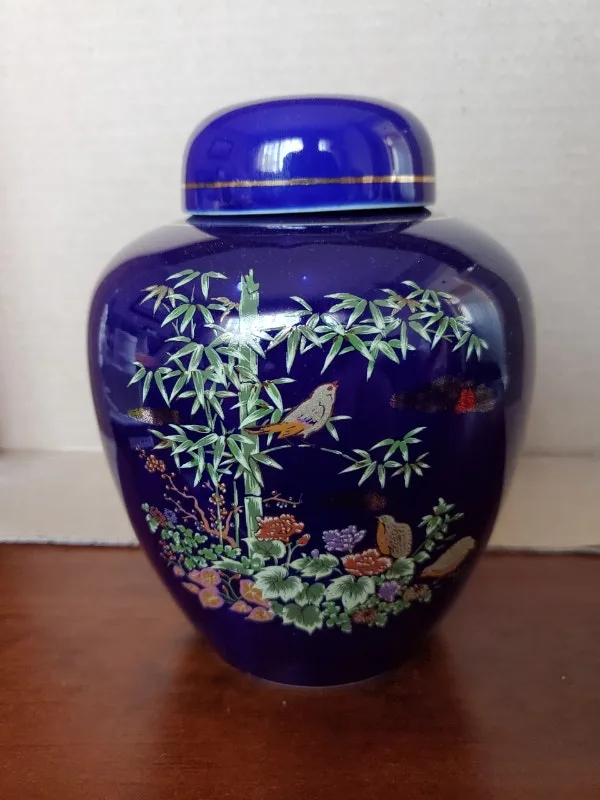 Blue Ginger Jar - Asian