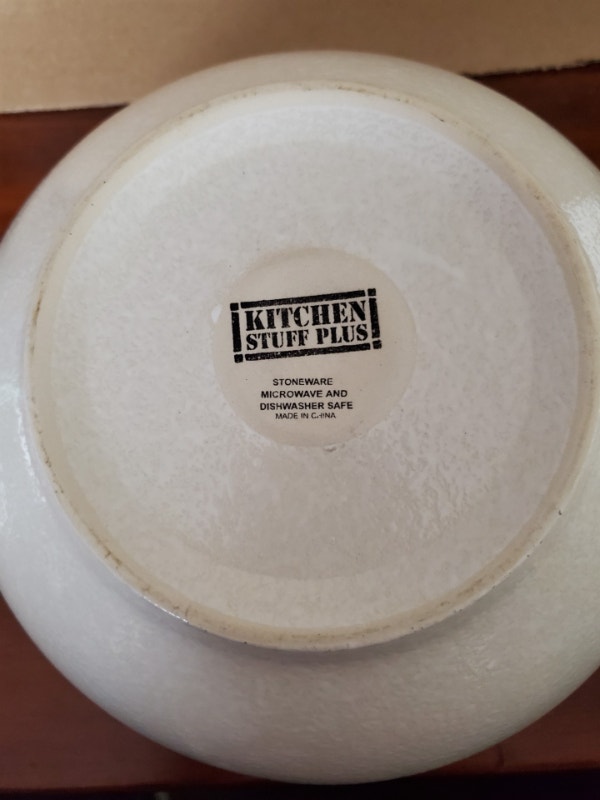 Ironstone Serving Bowl - photo 5