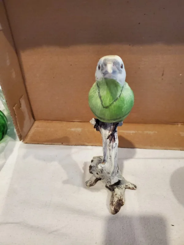 Green Bird on a Branch image indicator(3)