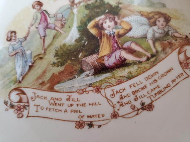 Royal Winton Child's Porridge Bowl - photo 3