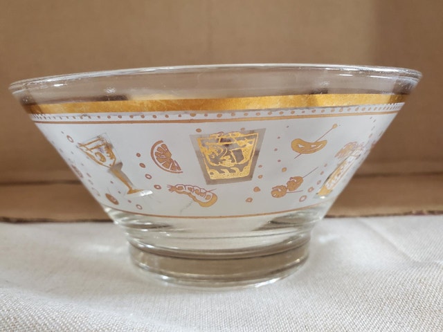Little Vintage Glass Dish - 1970's
