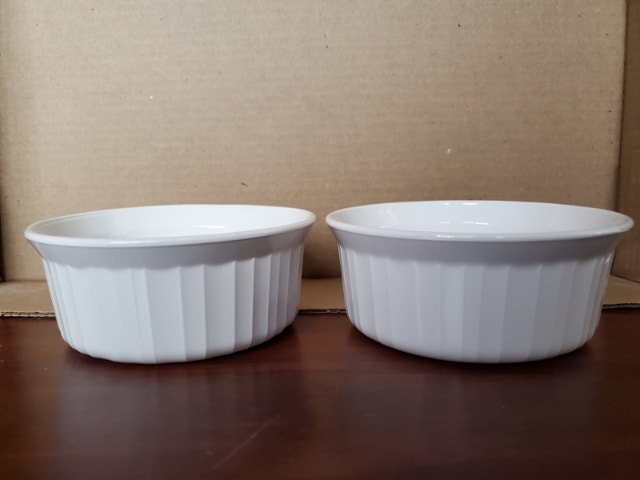 Vintage Corning French White 500 ml casseroles - photo 3