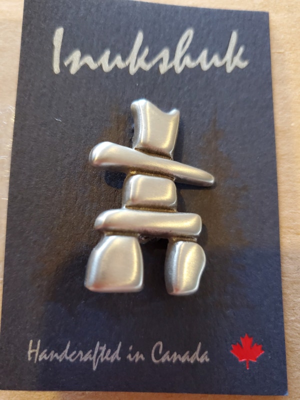 New Inukshuk Pin - Handcrafted in Canada - photo 2