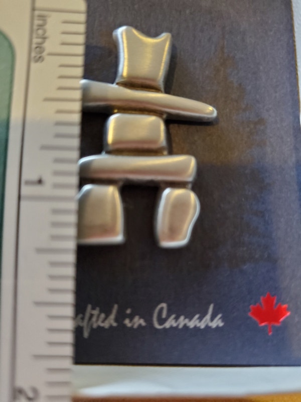 New Inukshuk Pin - Handcrafted in Canada - photo 4