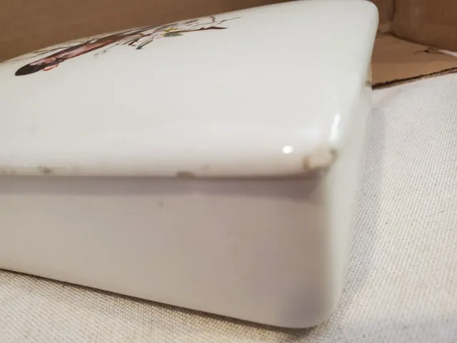 Little ceramic box - bird image indicator(9)