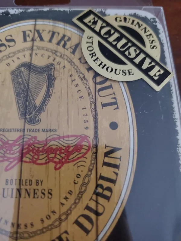 Set of 6 New Guinness Coasters image indicator(4)