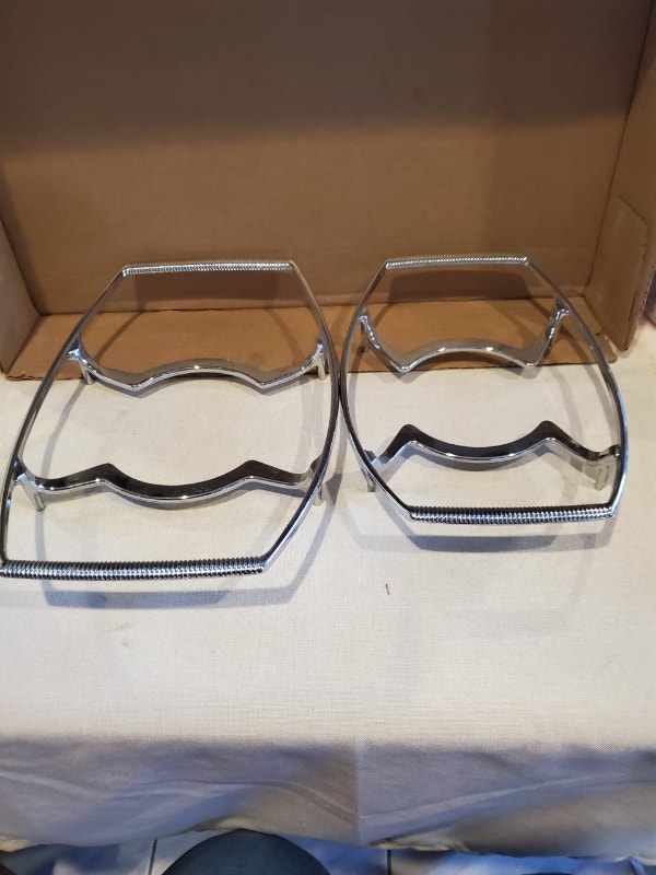 Vintage Corning Ware Metal Cradles/Trivets