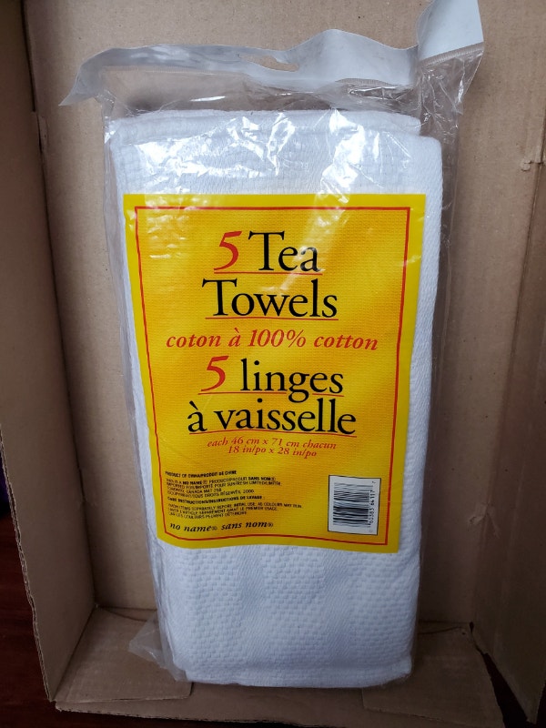 New - 100% Cotton Tea Towels (5pk) - photo 4