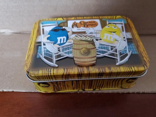 M & M Collectible Tin - Cracker Barrel thumbnail