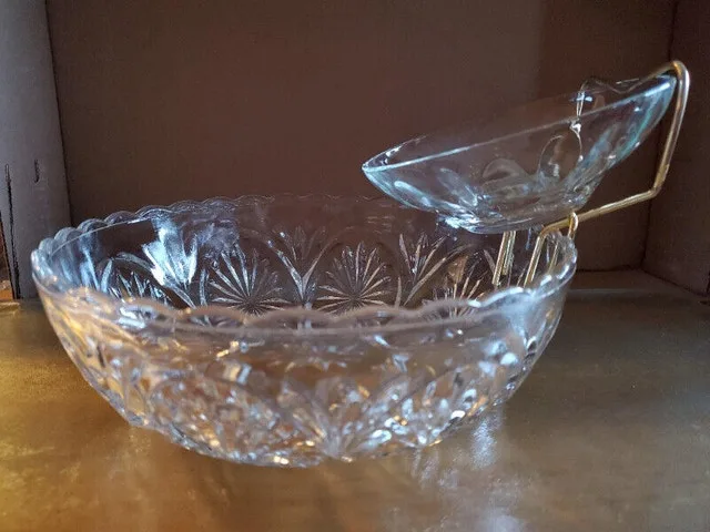Vintage Crystal Chip 'n' Dip Set thumbnail
