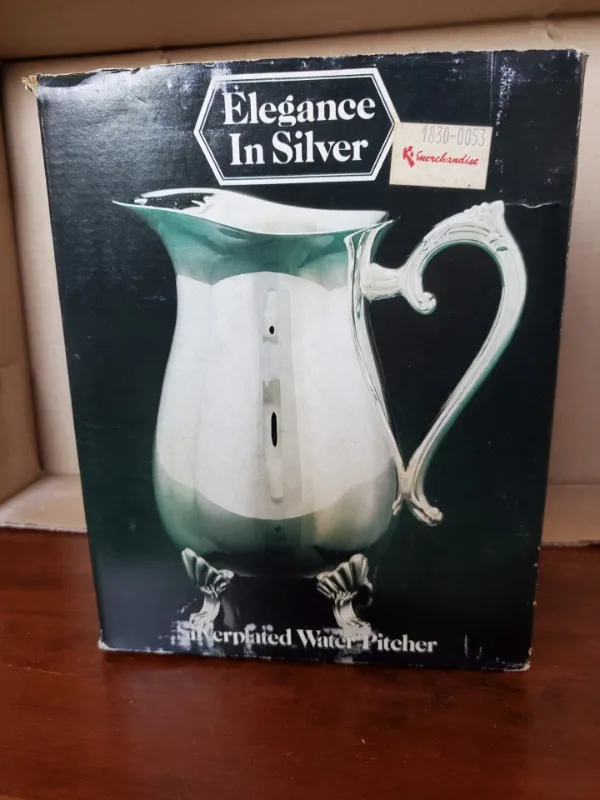 Silver Plated Water Pitcher thumbnail