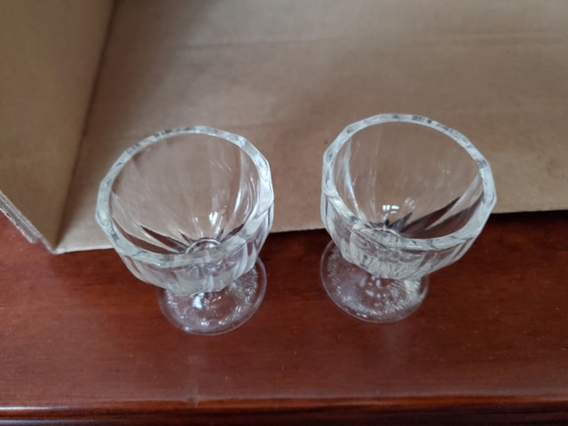 Vintage Dominion Glass Egg Cups - photo 4