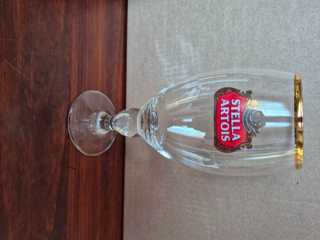 Large Stella Artois Beer Glass - Chalice Style