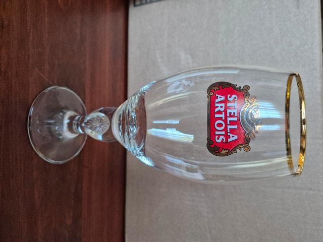 Large Stella Artois Beer Glass - Chalice Style - photo 2