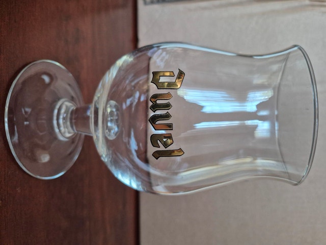 Vintage Duvel Beer Glass