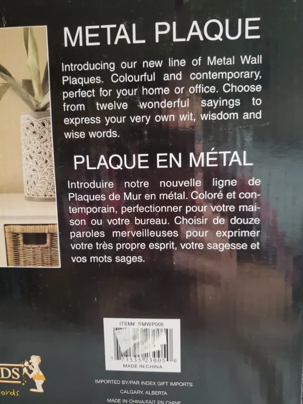 New Live Laugh Love Metal Sign image indicator(3)