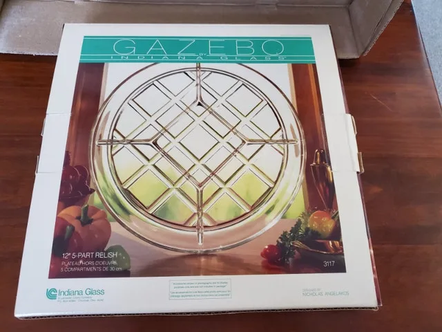 Vintage Indiana Glass - Gazebo Pattern thumbnail
