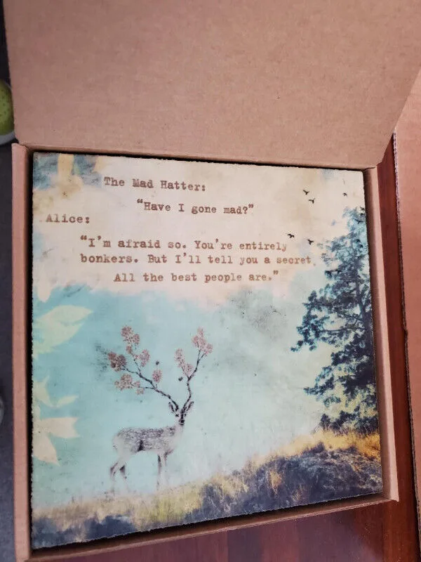 MAD HATTER ART BLOCK, from Cedar Mountain Studios image indicator(2)