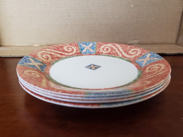 Corelle - Sand Art Pattern - side plates - photo 2