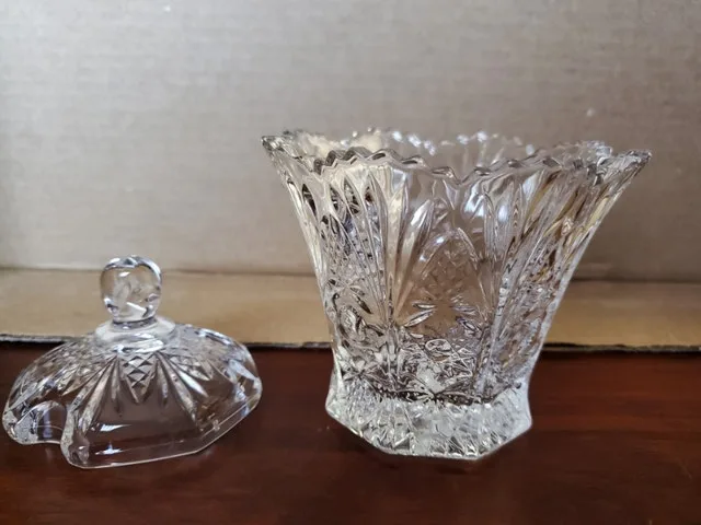 Studio Nova Jam Pot - Cut Glass image indicator(3)