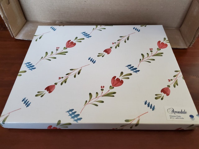 Cheese Plate - new in box - Nikko Japan