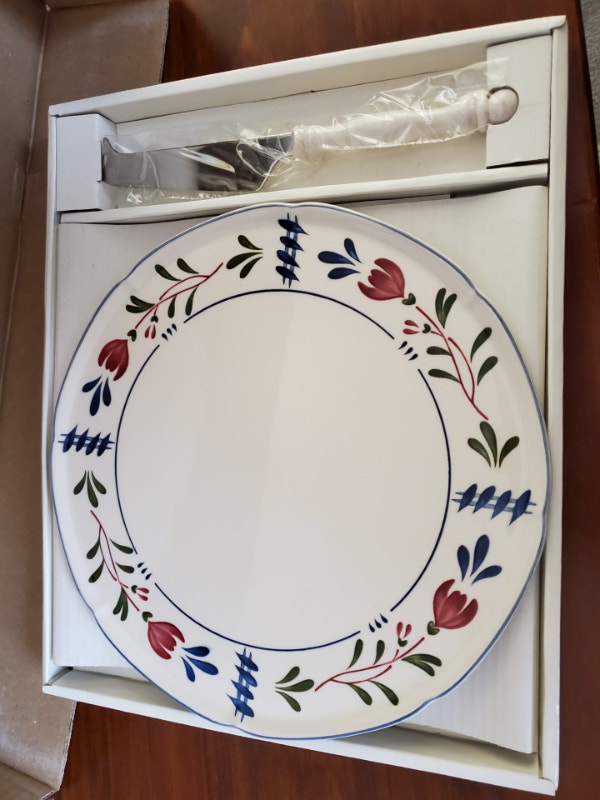 Cheese Plate - new in box - Nikko Japan - photo 2