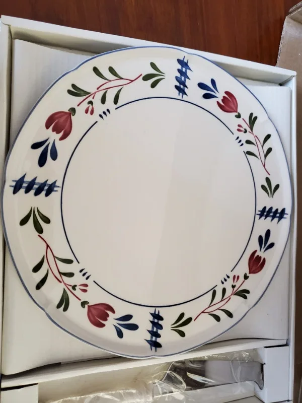 Cheese Plate - new in box - Nikko Japan image indicator(4)