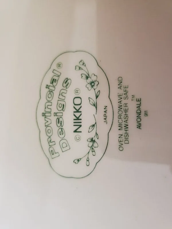 Cheese Plate - new in box - Nikko Japan image indicator(5)