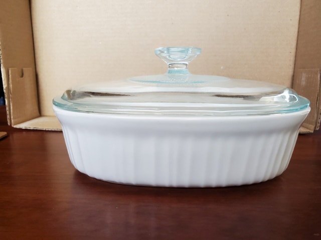 Corning Ware - French White Casserole