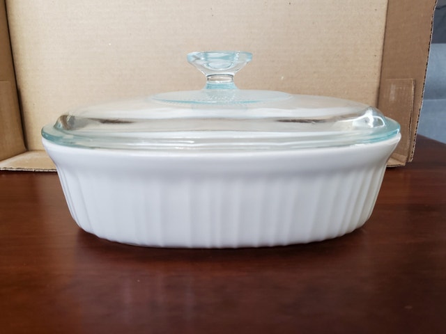 Corning Ware - French White Casserole - photo 3