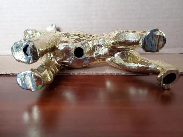 Painted Metal Dog Figurine image indicator(4)