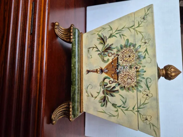 Decorative Painted Wooden Box thumbnail