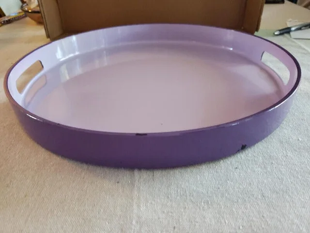Purple Tray - 80's Vintage - Laquerware image indicator(2)
