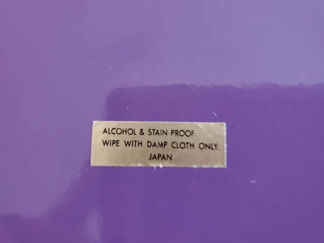 Purple Tray - 80's Vintage - Laquerware image indicator(5)