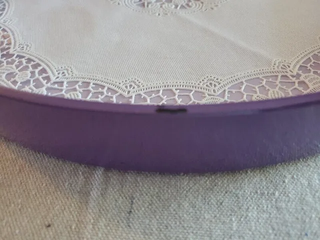 Purple Tray - 80's Vintage - Laquerware image indicator(8)