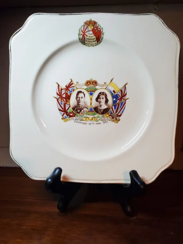 Vintage Plate - George VI's Coronation thumbnail
