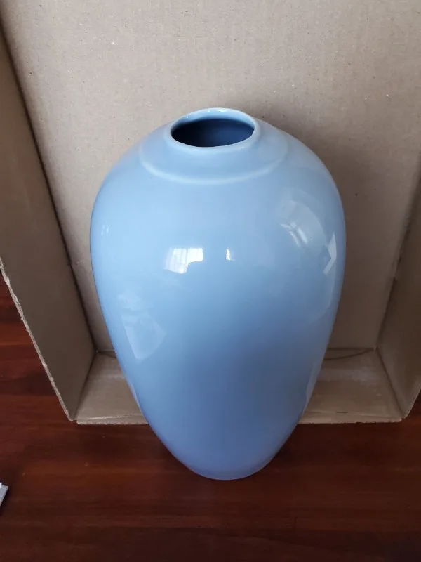 Blue Ceramic Vase image indicator(2)