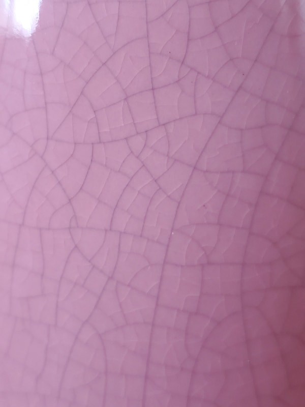 vintage tall pink vase - photo 2