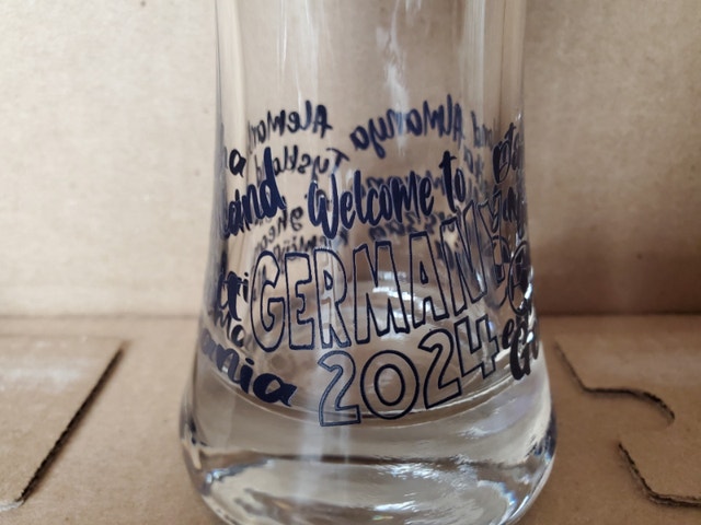 New Erdinger Euro 2024 Beer Glass - photo 3