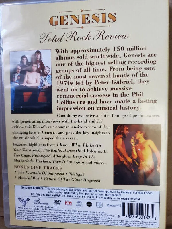 Genesis - Total Rock Review on DVD image indicator(2)