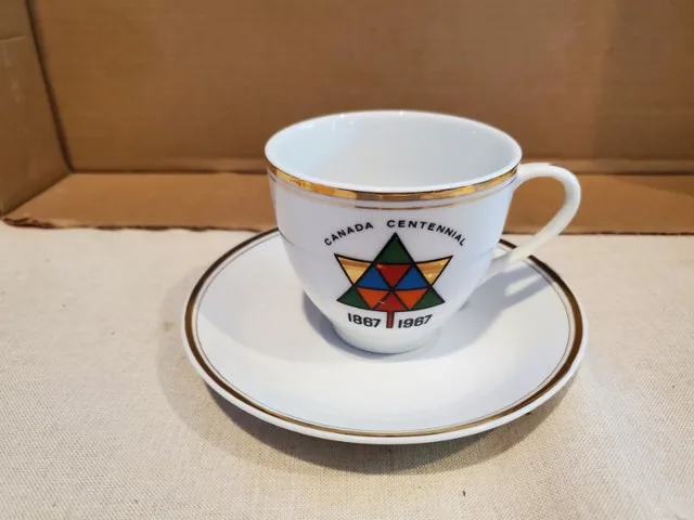 Vintage Centennial Cup & Saucer image indicator(2)