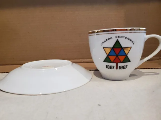 Vintage Centennial Cup & Saucer image indicator(3)
