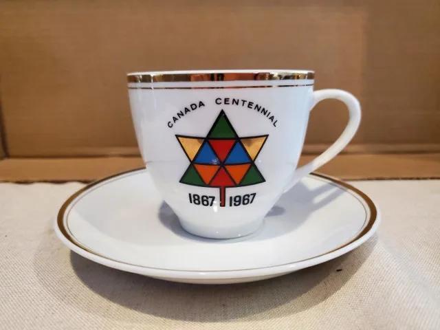 Vintage Centennial Cup & Saucer image indicator(6)